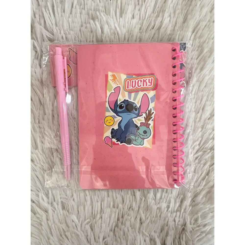 Lilo & Stitch Stationery Set spiral notebook size A6 with Pen 59 sheets